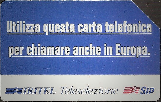 IRITEL - Teleselezione