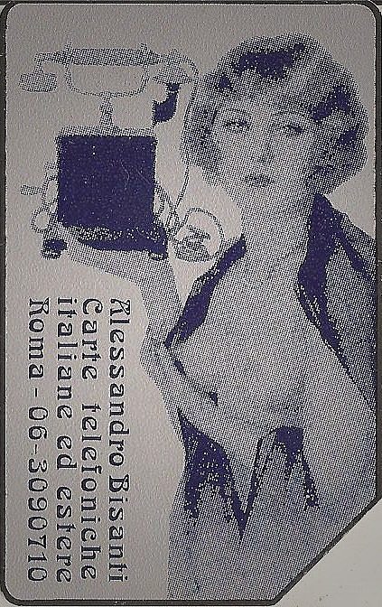 Woman With Telephone (Unofficial Overprinted)