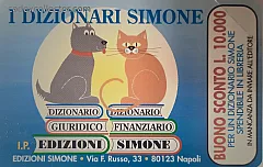 Edizioni Simone - Cane e gatto (L. 2.000)