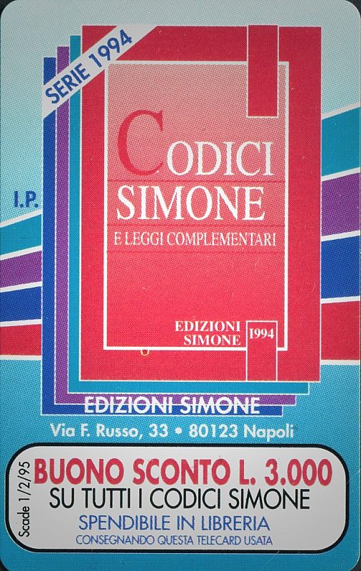 Edizioni Simone - Codici