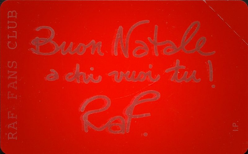 Auguri da Raf