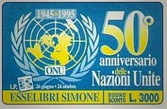Ed. Simone - 50° Anniversario ONU