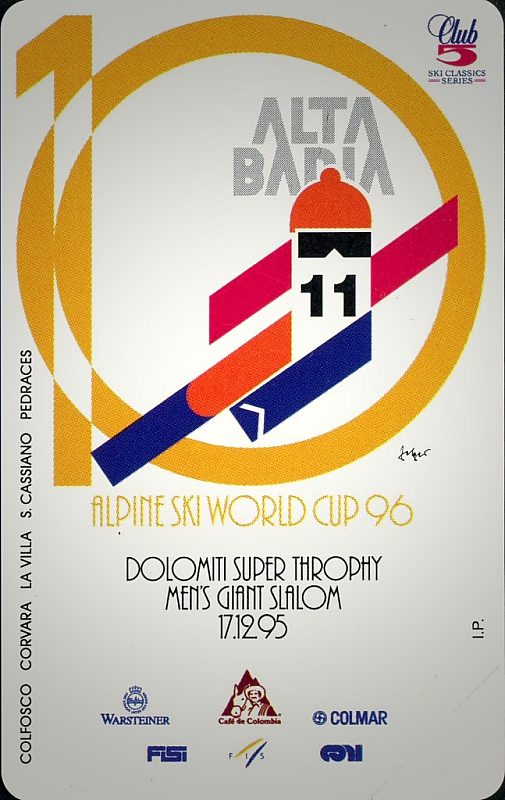 Alta Badia 11 - Ski World Cup '96 (Italian/German languages)