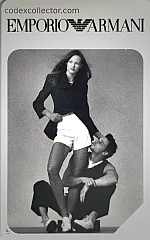 Emporio Armani - Coppia, lui in ginocchio (L. 2.000)