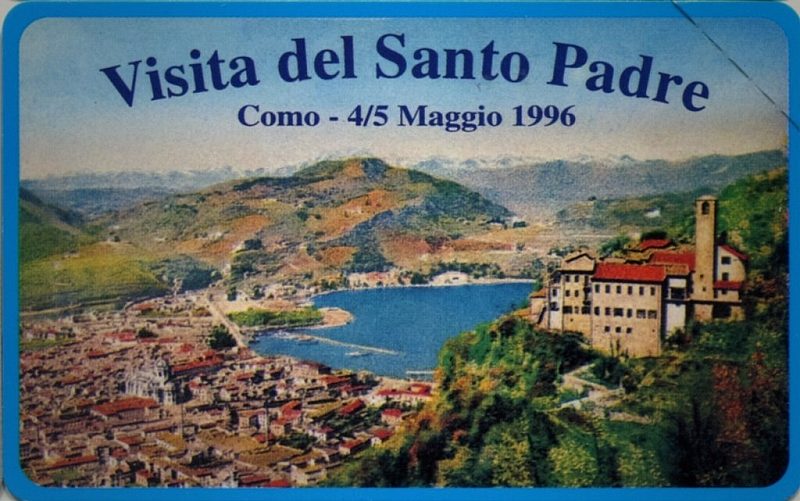 Visita Del Santo Padre a Como (Overprinted)