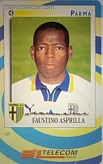 Introvabili Panini - Faustino Asprilla (L. 5.000)