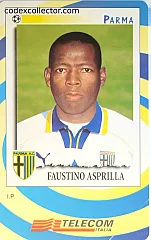 Introvabili Panini - Faustino Asprilla (L. 5.000)