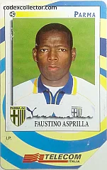Introvabili Panini - Faustino Asprilla (L. 5.000)