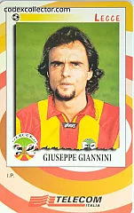 Introvabili Panini - Giuseppe Giannini (L. 5.000)
