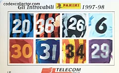 Introvabili Panini - 1997-98 (L. 1.000)