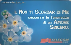 Messaggi Floreali - Non Ti Scordar Di Me (L. 10.000)