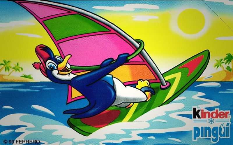 Kinder Pinguì - Windsurf