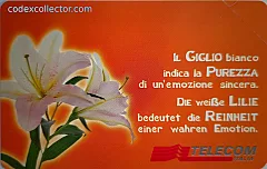 Messaggi Floreali - Giglio (seriale 7 cifre)