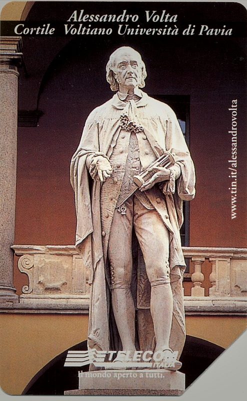 Alessandro Volta - Cortile Voltiano Università di Pavia