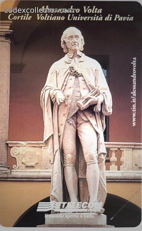 Alessandro Volta - Cortile Voltiano Università di Pavia