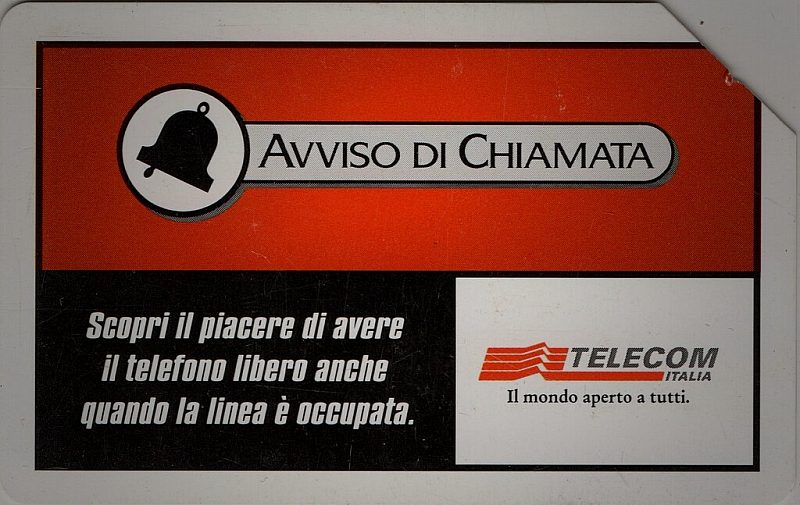 Scegli Tre Servizi... - Avviso Di Chiamata