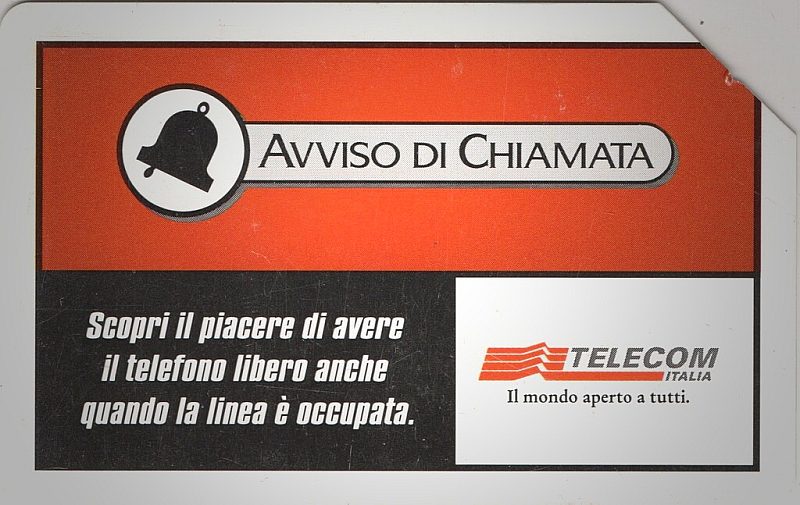 Scegli Tre Servizi... - Avviso Di Chiamata