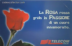 Messaggi Floreali - Rosa (L. 5.000)