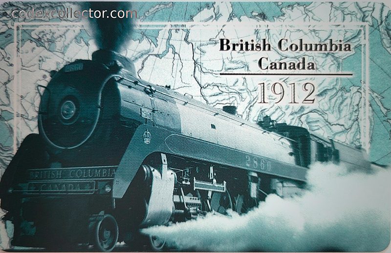 I treni di ieri - British Columbia - Canada 1912
