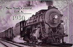 I treni di ieri - New York Central - U.S.A. 1930