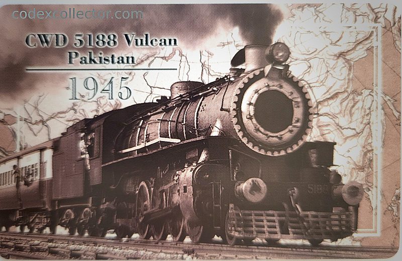 I treni di ieri - CWD 5188 Vulcan - Pakistan 1945