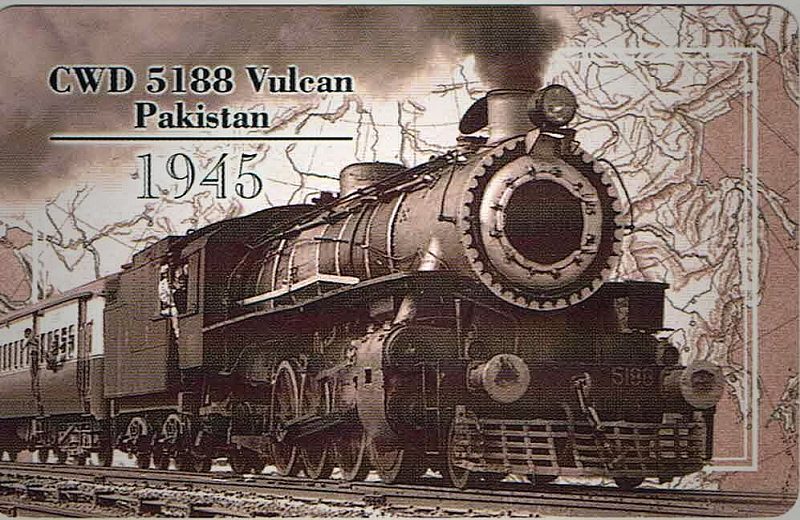 I treni di ieri - CWD 5188 Vulcan - Pakistan 1945