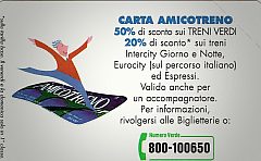 Carta Amicotreno - TAF