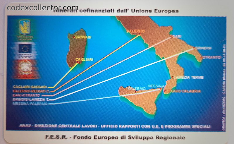 Itinerari cofinanziati Unione Europea