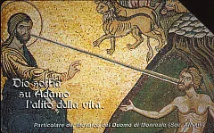 Particolare Del Mosaico Del Duomo Di Monreale