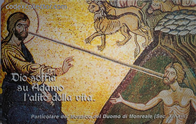 Particolare Del Mosaico Del Duomo Di Monreale