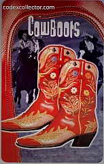 Cowboots - Stivali in vitello rosso