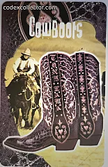 Cowboots - Stivali in pelle di alligatore nera