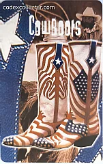 Cowboots - Stivali con bandiere americane