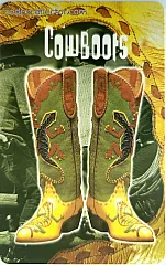 Cowboots - Stivali in pelle di lucertola
