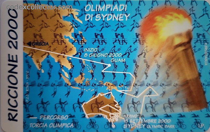 Riccione 2000 - Torcia Olimpica