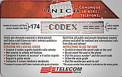 Unica Scheda Telefonica
