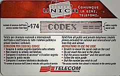 Unica Scheda Telefonica