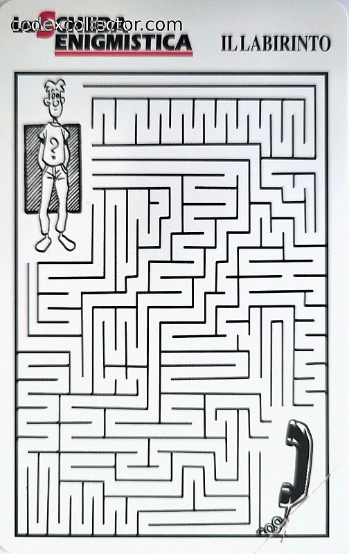 La Scheda Enigmistica - Il Labirinto (L. 5.000)