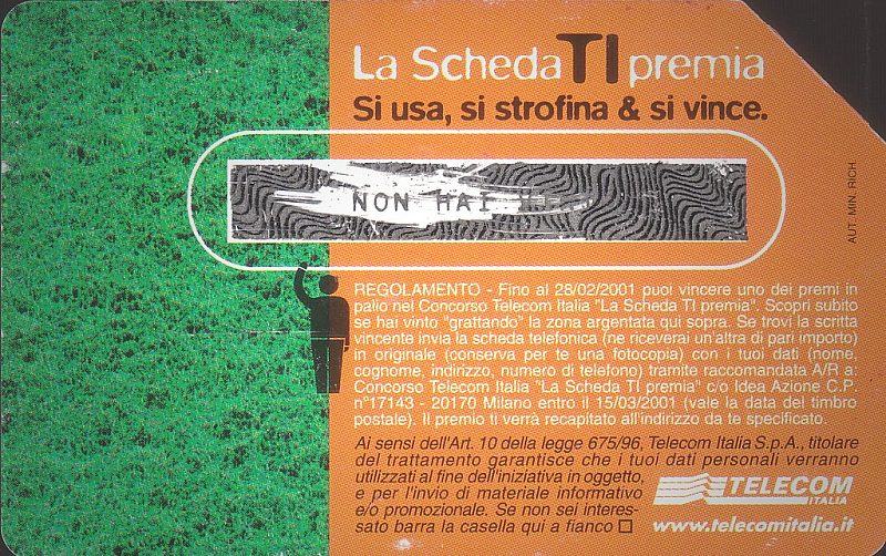 La Scheda Ti Premia - 2a Fase