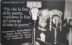 Parole Che Raccontano Un Secolo - Roosevelt (L. 5.000)