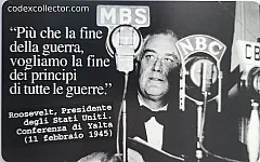 Parole Che Raccontano Un Secolo - Roosevelt (L. 5.000)