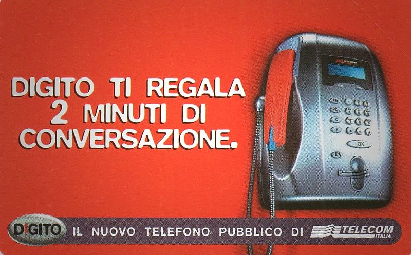Digito ti regala 2 minuti di conversazione (Not Issued)