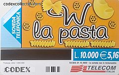 W La Pasta - Fusilli (L. 10.000) · Retro