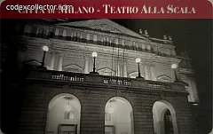 Teatri d'Opera d'Italia - Teatro Alla Scala - Milano