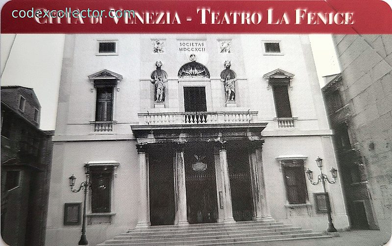Teatri d'Opera d'Italia - Teatro La Fenice - Venezia