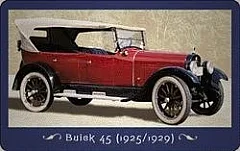 I primi passi del motore - Buick 45 (1925/1929)