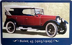 I primi passi del motore - Buick 45 (1925/1929)