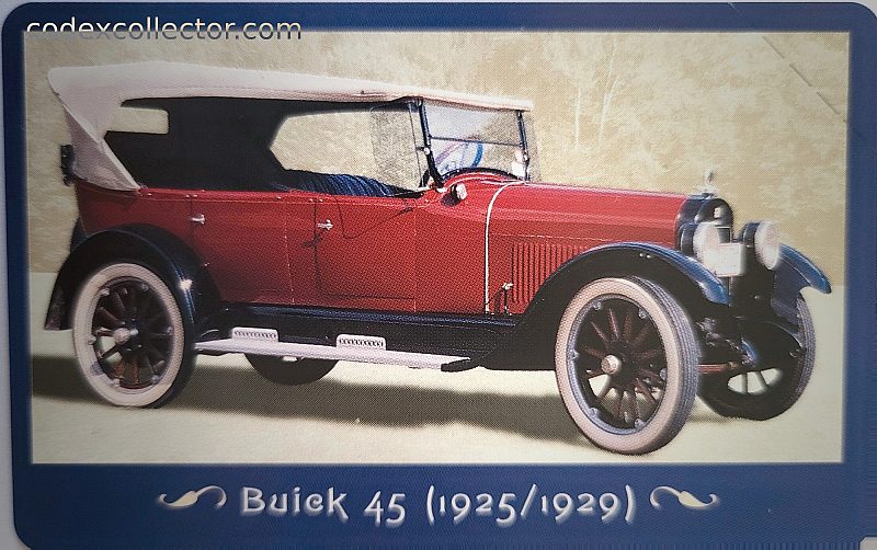 I primi passi del motore - Buick 45 (1925/1929)