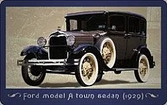 I primi passi del motore - Ford Model A Town Sedal (1929)