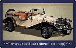 I primi passi del motore - Mercedes Benz Convertible (1929)